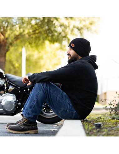 GORRO OVAL PRETO DA BILTWELL