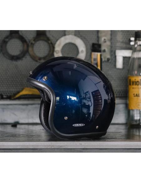 Comprar Casco Jet Dmd Retro Deep Blue a precio de oferta