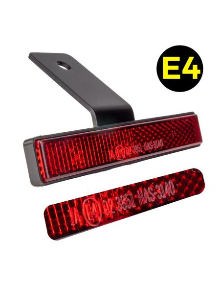 Comprar Catadióptrico Homologado E4 Con Soporte Corto Para Moto a precio de oferta