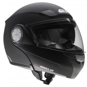 CASCO MODULARE X08 NERO OPACO - OUTLET ULTIME UNITA'