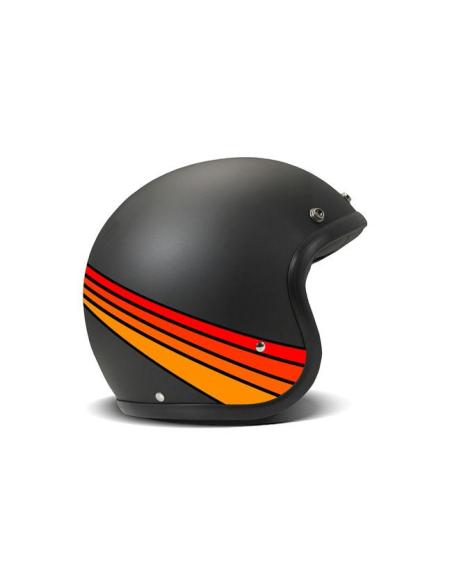 CAPACETE JET DMD RETRO FUOCO