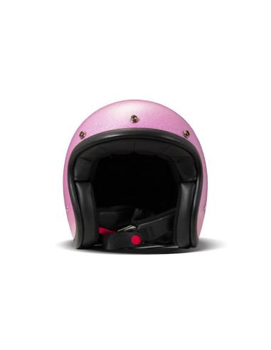 DMD RETRO JET HELMET GLITTER PINK