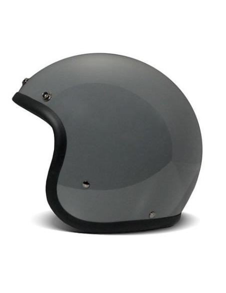 DMD RETRO JET HELMET CRAYON GREY