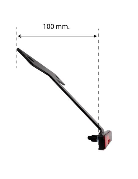 Comprar Catadióptrico Homologado E4 Con Soporte Largo Para Moto a precio de oferta