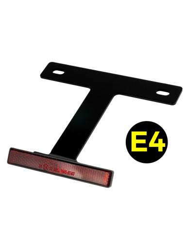 Catadioptre Homologué E4 avec Support Long pour Moto