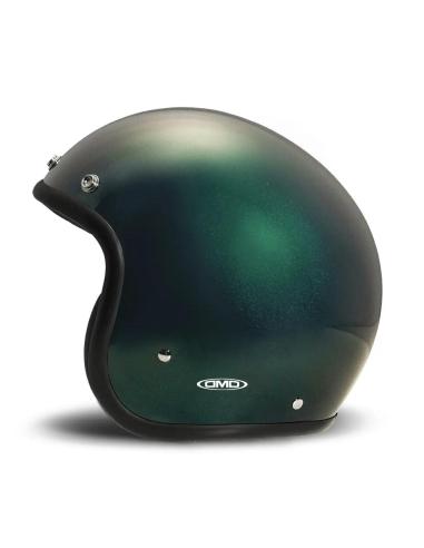 DMD RETRO JET HELMET DEEP GREEN