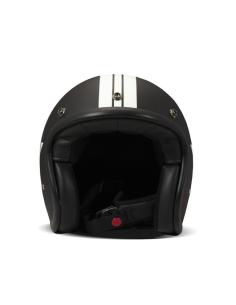 CAPACETE JET DMD RETRO STAR MATT BLACK 2