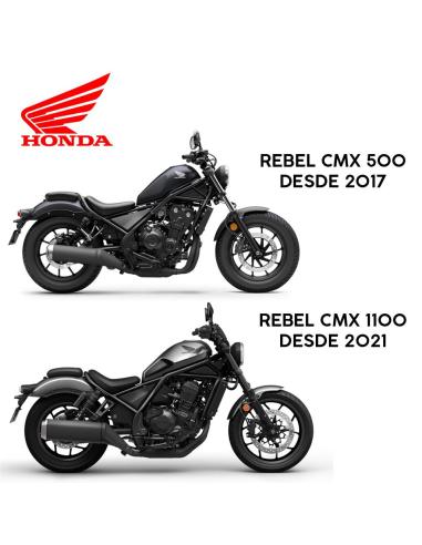 Comprar Plataformas Delta Pasajero Negras Para Honda Rebel Cmx500/Cmx1100 a precio de oferta