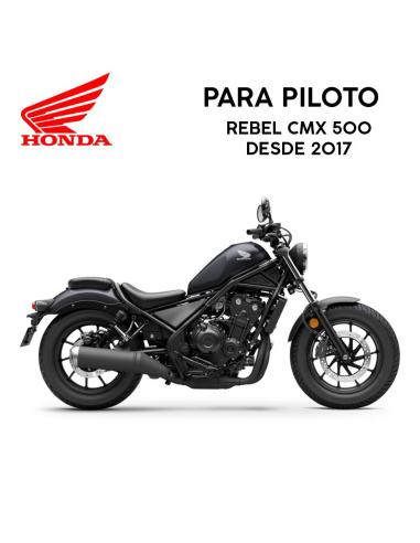 PLATAFORMAS PRETAS MODELO DELTA PILOTO PARA HONDA CMX 500