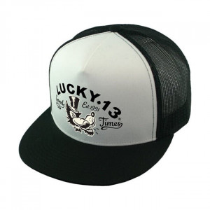 GORRA MR. WOLF BLANCA - LUCKY 13