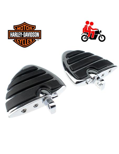 PLATEFORMES CHROME MODÈLE DELTA POUR HARLEY-DAVIDSON