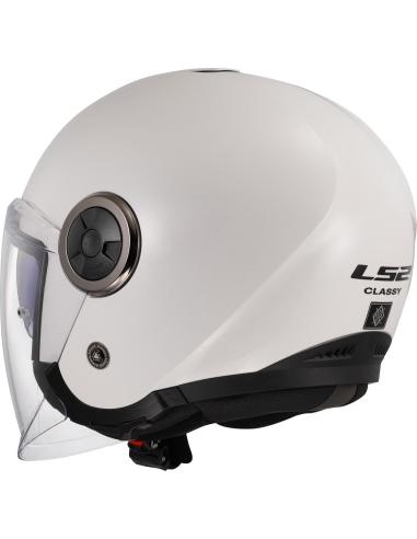 Acquista Casco Jet Con Due Visori Ls2 Of620 Classy Bianco Lucido a prezzo scontato