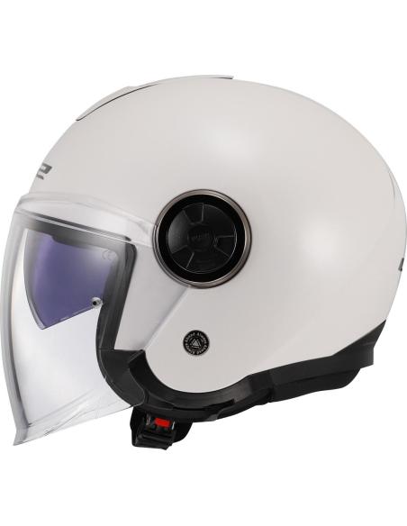 Acquista Casco Jet Con Due Visori Ls2 Of620 Classy Bianco Lucido a prezzo scontato