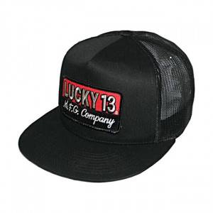GORRA THE BRICK NEGRA - LUCKY 13