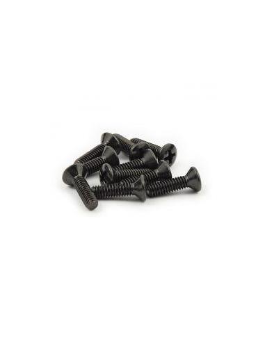 VIS DE COUVERCLE DE POMPE DE FREIN / EMBRAYAGE HARLEY NOIRE