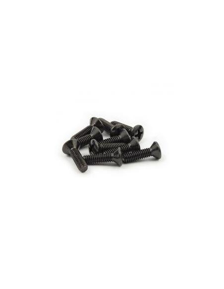 VIS DE COUVERCLE DE POMPE DE FREIN / EMBRAYAGE HARLEY NOIRE