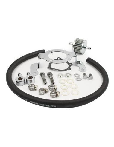 Comprar Kit Respiradero Y Anclaje De Filtro De Aire Para Big Twin 1999 Al 2017 a precio de oferta