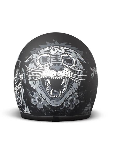 DMD RETRO JET HELMET GHOST RIDER