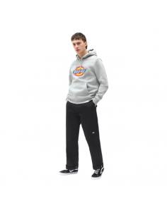 FELPA CON CAPPUCCIO DICKIES ICON LOGO GRIGIO 2