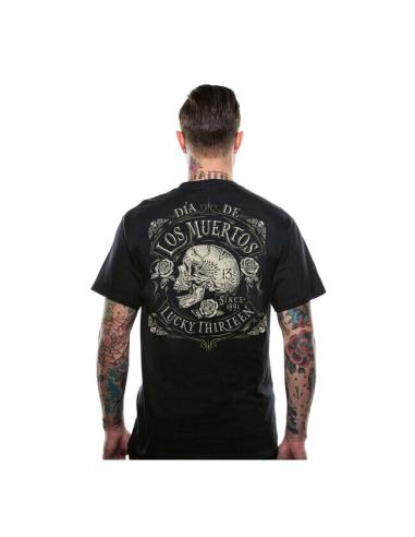 Comprar Camiseta Manga Corta - Dead Skull - Lucky 13 a precio de oferta
