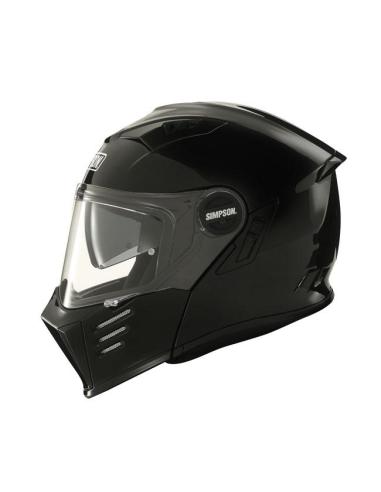 CASQUE MODULAIRE SIMPSON DARKSOME 22.06 NOIR BRILLANT