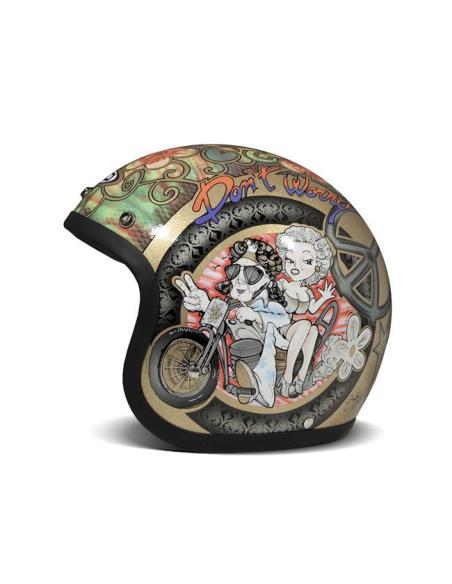 Comprar Casco Jet Dmd Retro Woodstock a precio de oferta