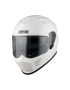SIMPSON VENOM GLOSS WHITE FULL FACE HELMET