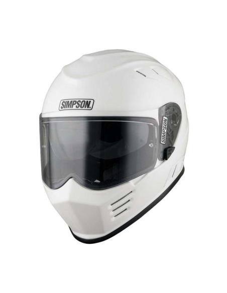 SIMPSON VENOM GLOSS WHITE FULL FACE HELMET