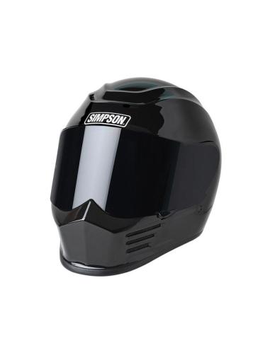 Comprar Casco Integral Simpson Speed Negro Brillo a precio de oferta