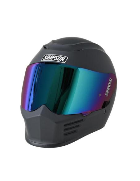 Comprar Casco Integral Simpson Speed Negro Mate a precio de oferta