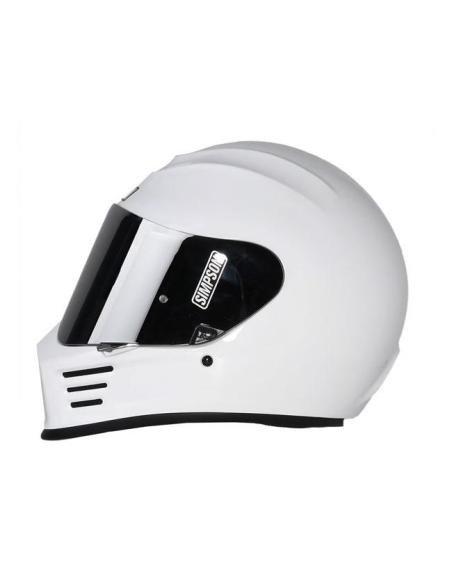 Comprar Casco Integral Simpson Speed Blanco Brillo a precio de oferta