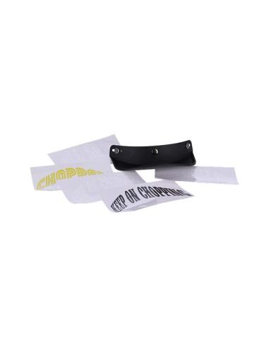 13-1/2 SCUM MATT BLACK CAP TYPE VISOR FOR HELMETS WITH STOPS