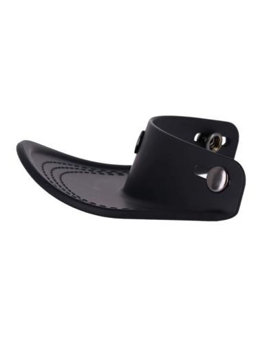 VISIÈRE 13-1/2 SCUM NOIRE MATE TYPE CAP POUR CASQUES AVEC STOPS
