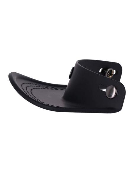 VISIÈRE 13-1/2 SCUM NOIRE MATE TYPE CAP POUR CASQUES AVEC STOPS