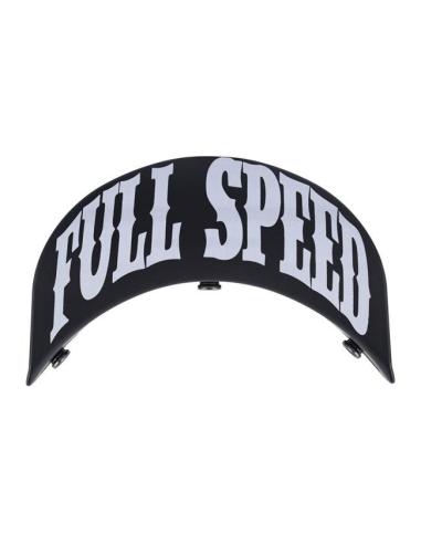 13-1/2 SCUM MATT BLACK CAP TYPE VISOR FOR HELMETS WITH STOPS