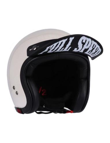 VISIÈRE 13-1/2 SCUM NOIRE MATE TYPE CAP POUR CASQUES AVEC STOPS