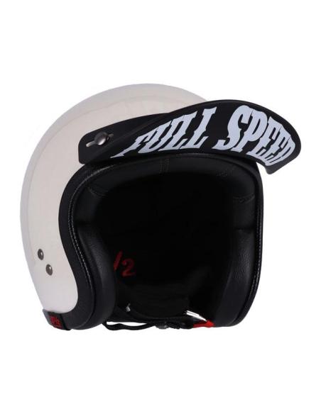 VISIÈRE 13-1/2 SCUM NOIRE MATE TYPE CAP POUR CASQUES AVEC STOPS