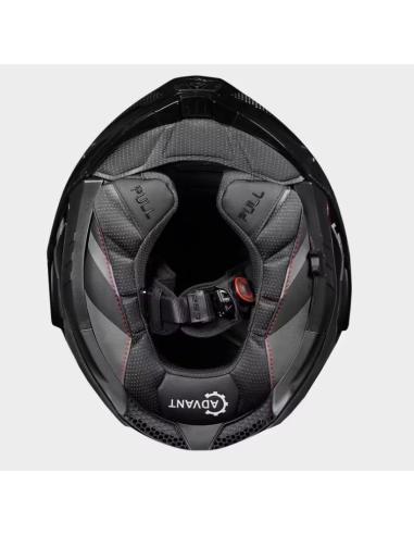 LS2 FF901 ADVANT X CAPACETE MODULAR EM CARBONO COM INTERCOMUNICADOR LS2 4X UCS BLUETOOTH