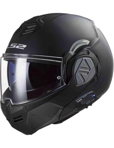 Comprar Casco Modular Ls2 Ff906 Advant 22-06 Negro Mate Con Intercomunicador Bluetooth Ls2 4X Ucs a precio de oferta