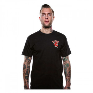 MAGLIETTA A MANICA CORTA - GREASE, GAS AND GLORY - LUCKY 13 2