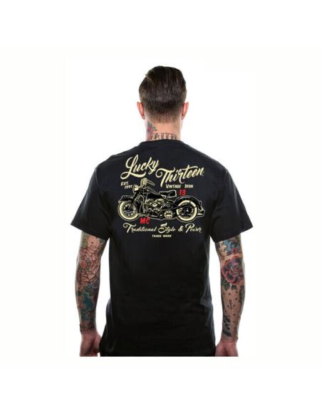 CAMISETA DE MANGA CURTA - FERRO VINTAGE - SORTE 13