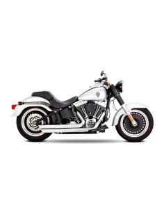 Comprar Escape Vance & Hines 2 1/2" Big Shots Staggered Cromado Para Harley-Davidson Softail 1986-2017 (Excepto Fxsb Breakout) a 2