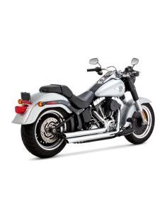 Comprar Escape V&H 2 1/2" Big Shots Staggered Pcx Cromado Para Harley-Davidson Softail 1986-2017 a precio de oferta 2