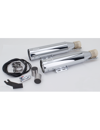 CAUDAS DE ESCAPE MCJ ROYAL 90 CROMO SOFTAIL FAT BOY/BREAKOUT 2018-20