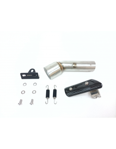 IXIL SPORT XTREM BLACK EXHAUST FOR KAWASAKI EL450A ELIMINATOR 500