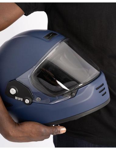 CASQUE BY CITY RIDER BLEU MAT
