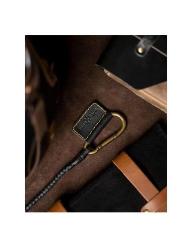 CORDON EN CUIR POUR PORTEFEUILLE NOIR TRIPMACHINE