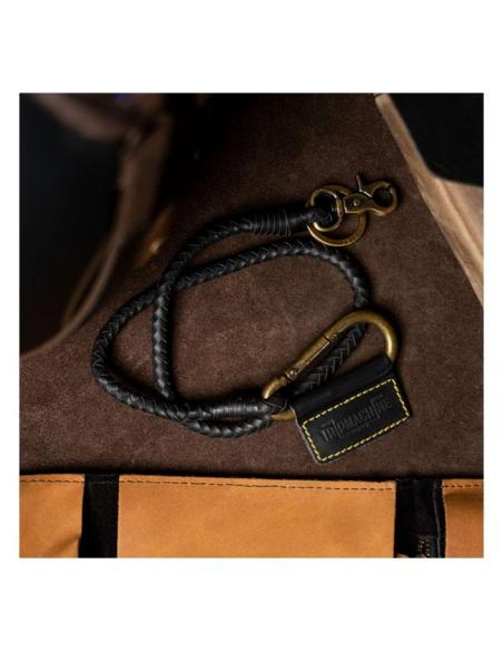 CORDON EN CUIR POUR PORTEFEUILLE NOIR TRIPMACHINE