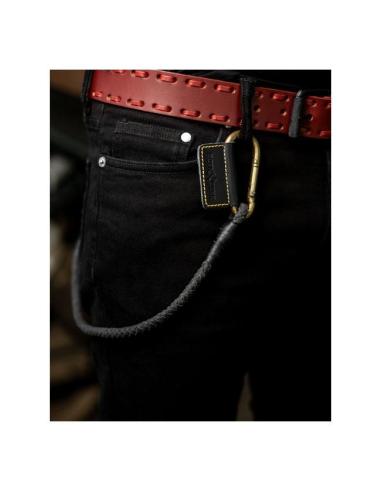 Comprar Cordón De Piel Para Cartera Negro Trip Machine a precio de oferta