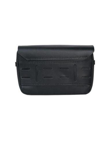 Bolsa De Couro Sidekick Preta Trip Machine | Preço Promocional